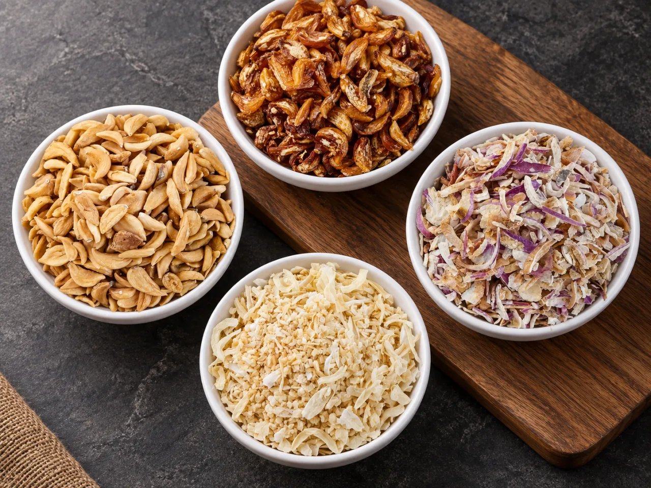 Jenex Global dehydrated onion and garlic ingredient range