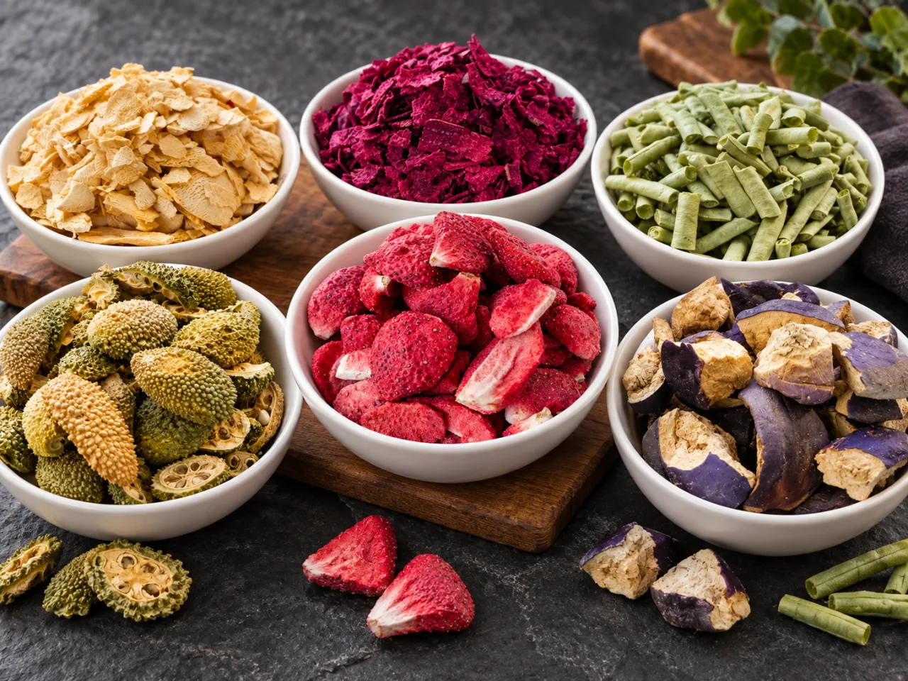 Jenex Global freeze-dried fruit and vegetable ingredient range